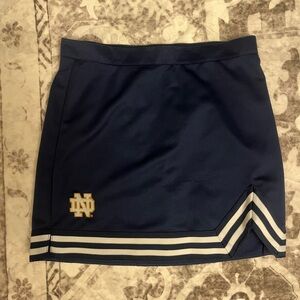 ZooZatz Navy Notre Dame Cheer Skirt